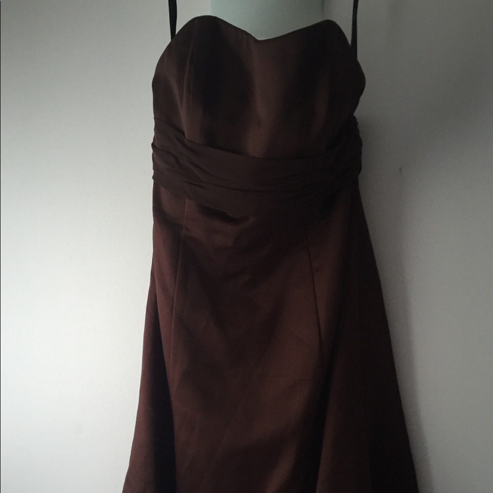 Alfred Angelo satin bridesmaid/cocktail dress